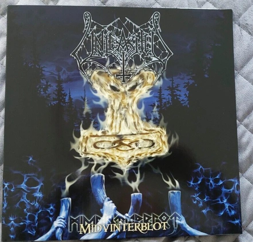 UNLEASHED (Sweden) ‎– Midvinterblot LP Death Metal LTD EDITION BLUE VINYL 1/200. Foto 1 de 4