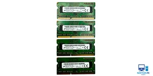 16GB (4x4GB) Micron MT8KTF51264HZ-1G6E1 DDR3L laptop PC3L-12800S RAM - Picture 1 of 5
