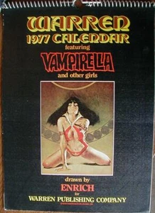 Warren Vampirella 1977 Calendar - Picture 1 of 7