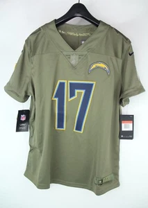 Women’s Rivers #17 Jersey Los Angeles LA Chargers Salute to Service 882760-235 - Picture 1 of 8