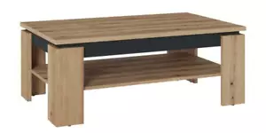 Couchtisch Wohnzimmertisch Sofatisch Beistelltisch CORTE RVT24 Coast Evoke Eiche - Bild 1 von 3