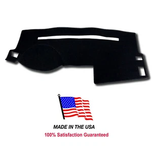 Cubierta de tablero de alfombra negra compatible con Chevy Equinoccio 2004-2009 hecha en EE. UU. CH49-5 - Imagen 1 de 11