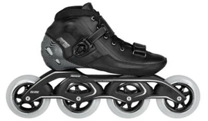Powerslide R2 100 komplett Speed Skates Elite Frame WICKED ABEC 9 Größe 42 - Bild 1 von 4
