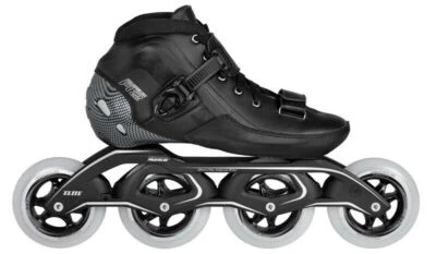 Powerslide R2 100 komplett Speed Skates Elite Frame WICKED ABEC 9 Größe 42 - Bild 1 von 4