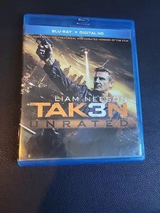 Taken 3 Blu Ray DVD Disc Unrated Edition Liam Neeson Famke Janssen Maggie Grace - Picture 1 of 3