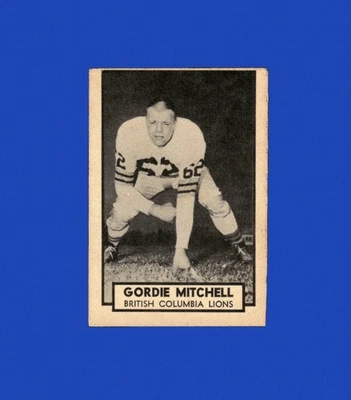 1962 Topps CFL Set-Break # 15 Gordie Mitchell EX-EXMINT *GMCARDS* - Image 1 of 2