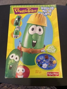 De Colección Fisher Price VeggieTales Vestir Mezcla Larry Pepino Con Caja - ¡Completo! - Imagen 1 de 9