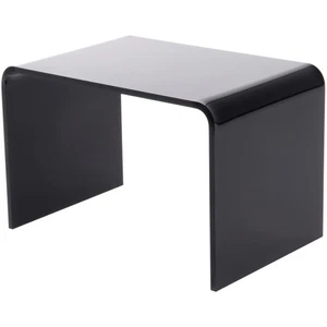 Plymor Black Acrylic Rectangular Display Riser, 3" H x 4.5" W x 3" D - Picture 1 of 2