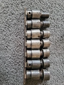 Matco Tools 7pc 3/8" drive Impact Swivel Socket Set 3/8 - 3/4 SAE - Picture 1 of 7