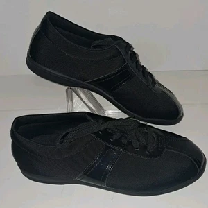 New! Easy Spirit On Cue Black Casual / Walking Lace Up Oxford Sneakers Size 10 W - Picture 1 of 9