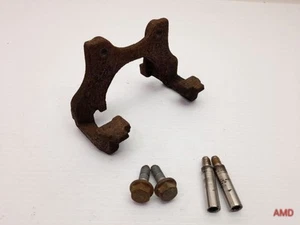 2010 BMW 335xi 335i Turbo E90 E92 Rear Brake Caliper Carrier Bracket w Bolts  - Picture 1 of 4