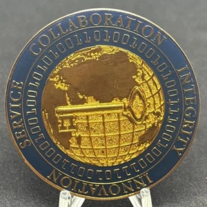 AUTHENTHIC NSA NATIONAL SECURITY AGENCY DEPUTY DIRECTOR CHALLENGE COIN - Picture 1 of 4