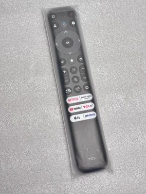 NEW - TCL - RC813 FMBG - Voice Remote Control - AppleTV/PlutoTV/Netflix - Image 1 of 2