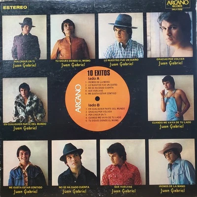 “Tejano Tex-Mex/Latin" Juan Gabriel  "10 Exitos"  Rare LP - Image 1 of 2