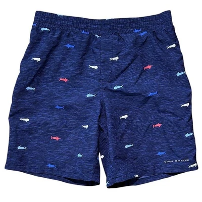 Pantalones Cortos de Natación Columbia PFG Omni Shade UPF 50 Forrados Juveniles Grandes 14/16 Foto 1 de 4