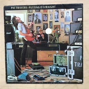 PAT TRAVERS PUTTING IT STRAIGHT LP 1977 WITH INNER SLEEVE (shelf wear on cover)  - Picture 1 of 2