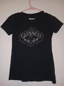 GUINESS GIRLS T-SHIRT SZ 10/12 - Picture 1 of 4