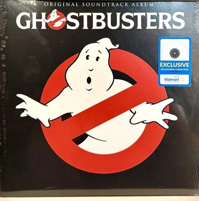 GHOSTBUSTERS LP Walmart EXCL Limited Ed Soundtrack MARSHMALLOW Colored Vinyl NEW - Image 1 of 4
