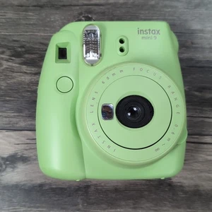 Fujifilm Fuji Instax Mini 9 Instant Film Camera Neon Green See Photos Tested - Picture 1 of 17