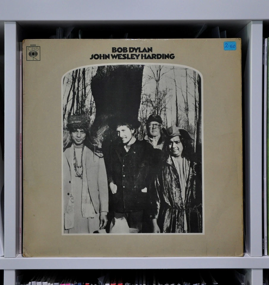 Bob Dylan | John Wesley Harding | Vinyl LP | CBS 63252 | 1970 - Image 1 of 2