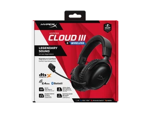 HyperX Cloud III S sans fil - Casque gaming (noir) - Photo 1/7