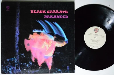 BLACK SABBATH Paranoid WARNER BROS LP gatefold  Foto 1 de 2