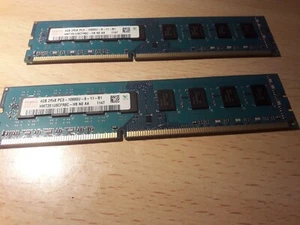 Lote de dos memorias DDR3 10600 de 4GB cada una - Imagen 1 de 2