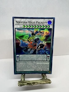 Tarjeta Yugioh Nirvana High Paladin Foil GFP2 EN132 ultra rara primera edición - Imagen 1 de 4