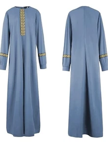 Abetteric Dress For Arab Women Blue size 2Xl - Picture 1 of 2