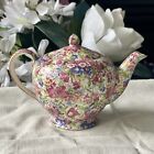 Royal Winton Grimwades Sunshine 3 Cup Albans Teapot Floral Chintz Numbered Rare