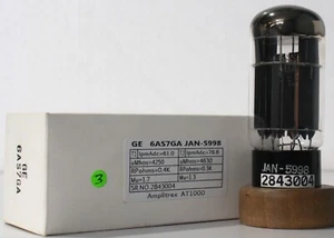 6AS7GA JAN-5998 GE made in U.S.A Amplitrex AT1000 Tested #2843004 - Picture 1 of 10