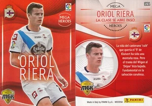 161 ORIOL RIERA # ESPANA RC.DEPORTIVO MEGA HEROES CARD MGK LIGA 2016 PANINI - Picture 1 of 1