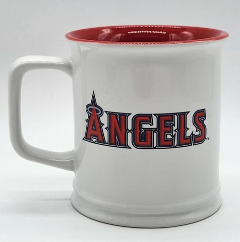 MLB Los Angeles Angels Baseball Team Ceramic Coffee Mug 12oz 4" Tall 2007 Cover