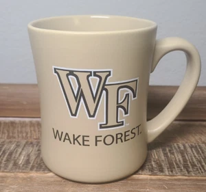 Nueva taza de café de gres cerámico RFSJ Wake Forest Old Gold 16 oz - Imagen 1 de 7