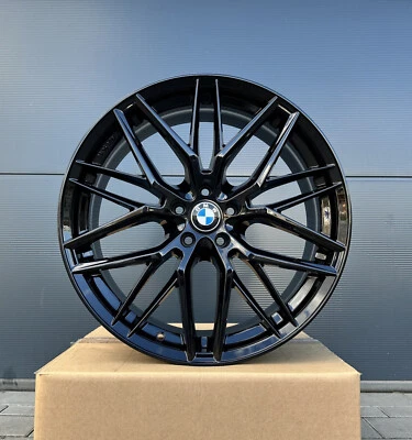 18 Zoll Felgen Damina DM08 schwarz für BMW 1er F40 2er F44 F45 F46 X1 F48 X2 F39 - Bild 1 von 4