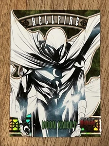 2023 Fleer Ultra Midnight Sons Hellfire #HF-14 Moon Knight - Picture 1 of 2