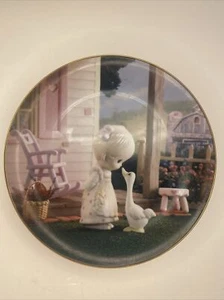 Precious Moments Make a Joyful Noise Plate Hamilton Collection 1993 VTG - Picture 1 of 1