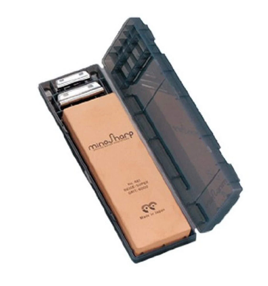 Kit de piedra de afilar mino acabado #6000 beige No.461 global 210x70xH22 mm NUEVO Foto 1 de 1