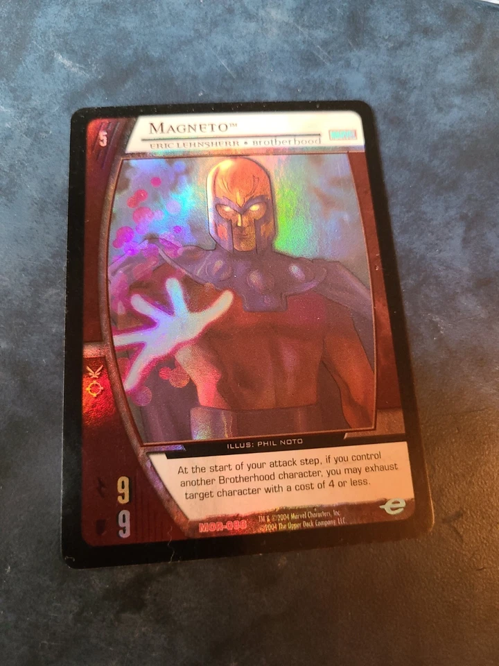 VS System Magneto EA Extended Art Foil Promo - Marvel Origins MOR-080 - Image 1 of 1