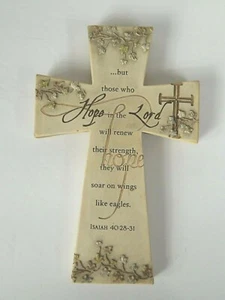 Seagull Studios Heart Warmers Cross 2008 Hope in the Lord - Home Fire Survivor - Picture 1 of 6