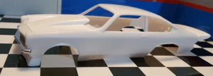 Cappuccio a bolle in resina, spoiler mento, ala spoiler posteriore per '72 Vega MPC 1/25. - Foto 1 di 5