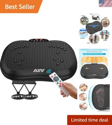 Compact Vibration Plate Exercise Machine - Whole Body Workout & Wellness Aid - Image 1 of 4