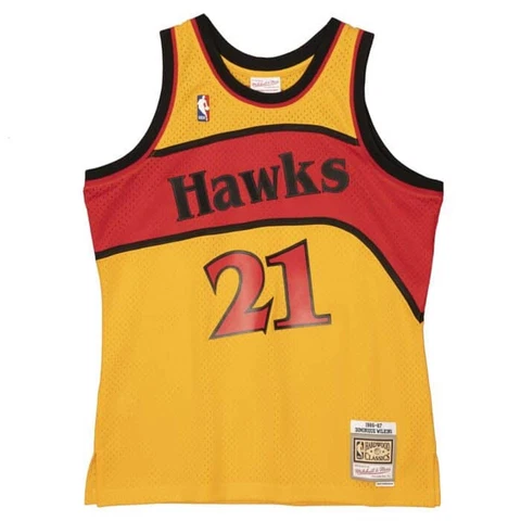 Mens Mitchell & Ness NBA RELOAD SWINGMAN JERSEY - HAWKS 1986 DOMINIQUE WILKINS Cover