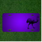 Custom Personalized License Plate With Add Names To Cassowary Bird Feathers