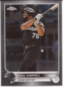 2022 TOPPS CHROME # 28 - JOSE ABREU - CHICAGO WHITE SOX - BASE SET - Picture 1 of 1