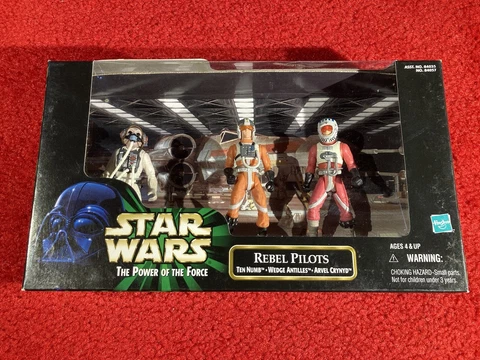 Star Wars The Power of The Force Rebel Pilots Hasbro 1999 New Sealed Collect Cover