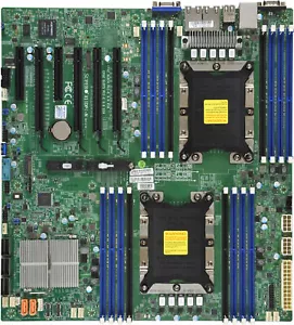 SuperMicro X11DPI-N dual-way 3647 server workstation motherboard M.2 interface - Picture 1 of 2