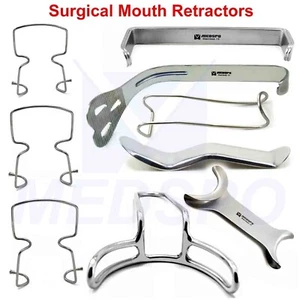 Surgical Lip & Cheek Retractors Mouth Opener Oral Surgery Dental Ortho Retractor - Picture 1 of 10