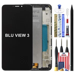 6 inch LCD Display Touch Screen Digitizer Assembly Frame For BLU View 3 B140DL - Picture 1 of 11
