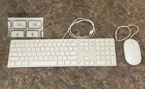 Apple Keyboard And Mouse Combo A1243 Launchpad Keyboard And A1152 Mouse - Picture 1 of 3